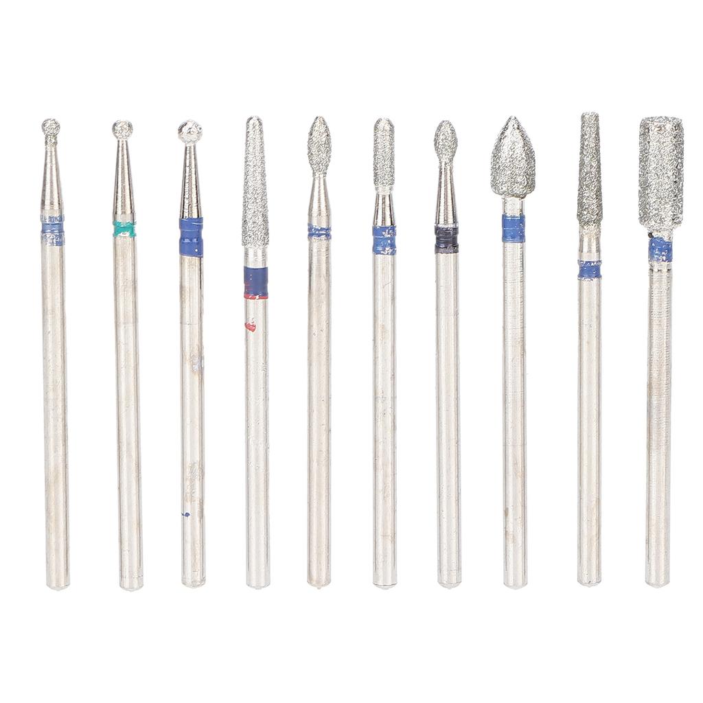 Nail Drill Bit Set Practical Safe Convenient Durable High Hardness Wearproof Nail Polishing Head for Women