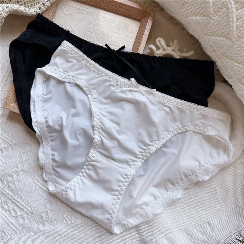 Chiloți de damă cu talie joasă pentru femei, drăguț, desene animate, gheață, flori, carouri, buline