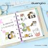 4Pcs Mofusand Stickers Toys Cartoon Shark Cat Waterproof Stickers Cute Diy Decor Stickers For Phone Case Scrapbook Journal