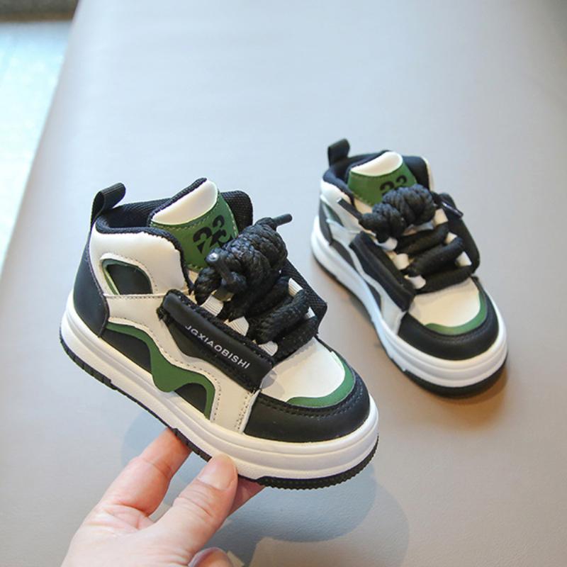 Kindersportschuhe, Freizeitsneaker, High-Top Brotschuhe, Kinder Baby Papa Schuhe