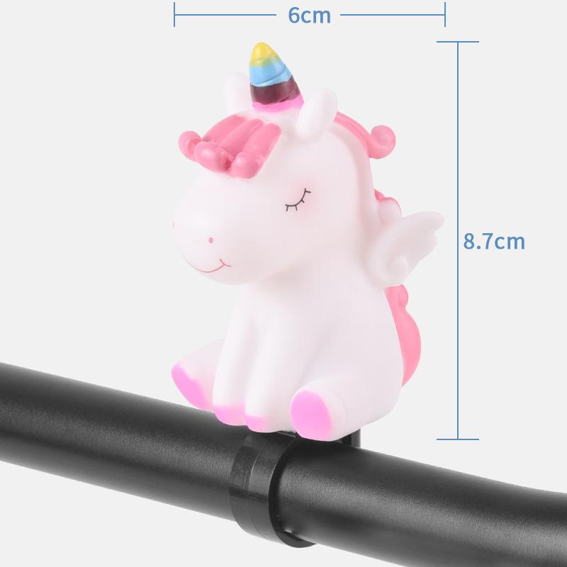 1 Piece Cartoon Bike Horn Outdoor Squeeze Bike Horn Clearly Sound Bells For Childrens Kid Scooter Kid Bike Bells