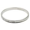 Used TIFFANY&Co. Bangle 1837 Basic Silver925 31.3g Silver Bracelet