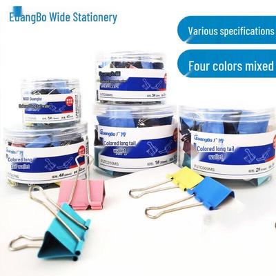Assorted Bulldog Binder & Stationery Clips for Office and File Organization