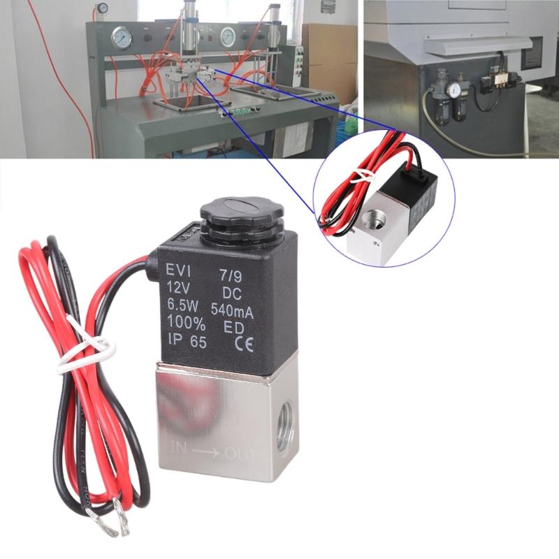 Miniature Solenoid Valve Normally Closed DC12V Water Air Control Solenoid Valve