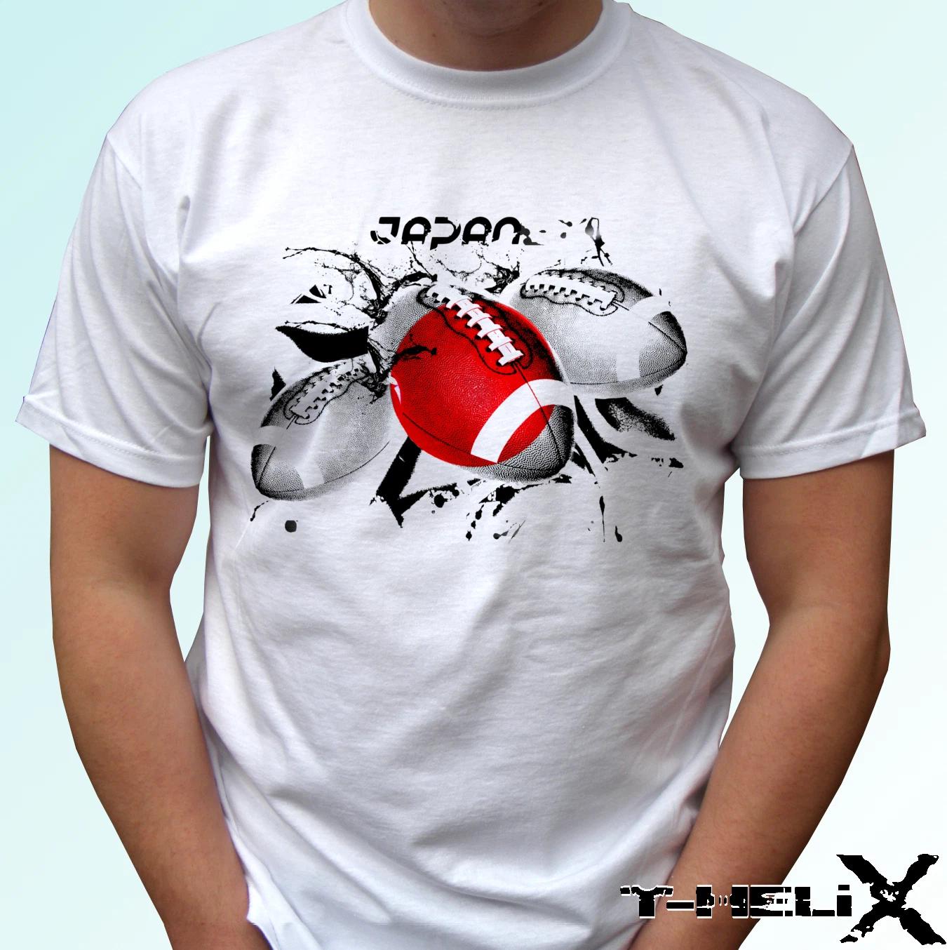 

Japan Rugby flag - white kids boys T-Shirt top tee football design s, kids sizes 130