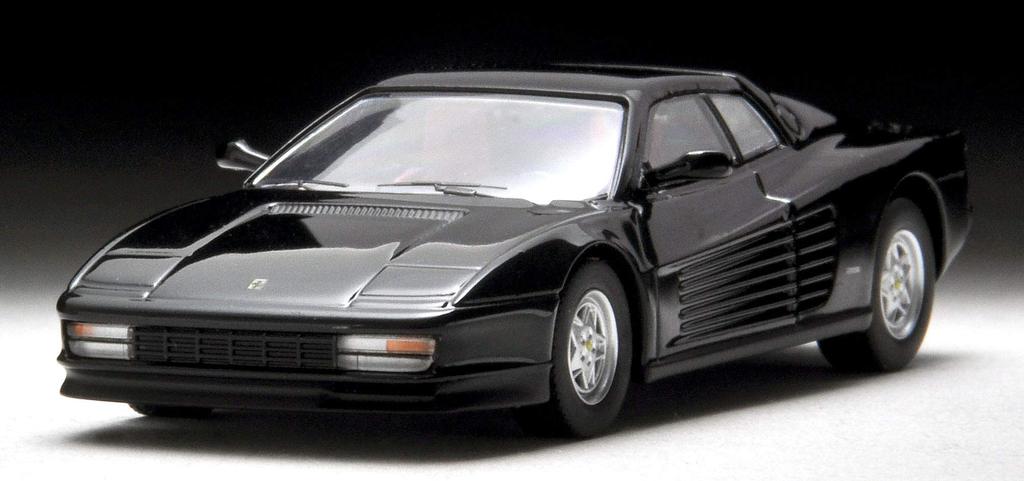 Tomica Limited Vintage Neo Ferrari Testarossa Late Model Black Finished Product 1/64 TLV-NEO
