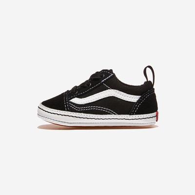 Toddler Old Skool Crib [VN0A3U8K6BT-BLACK/TRUE WHITE]