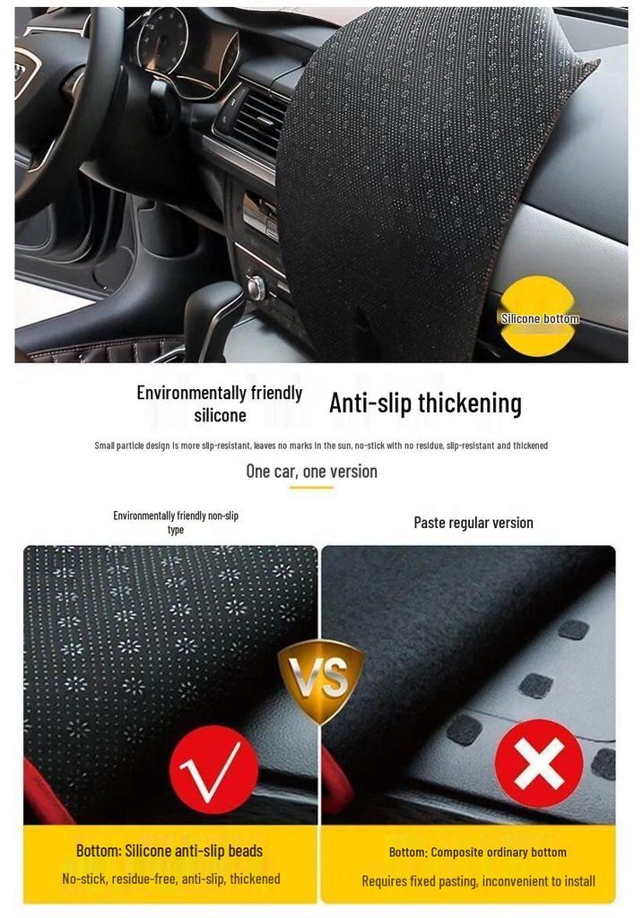 BYD F3 Dashboard Anti-glare Sunshade Mat - Dustproof Interior Decor