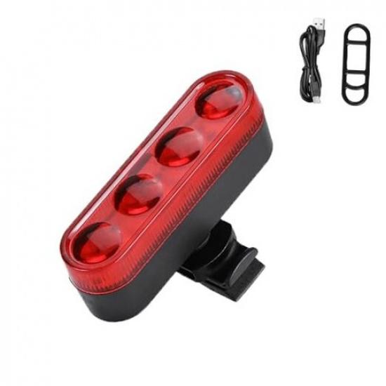 Bike Lights for Night Riding, USB-C Rechargeable LED Bike Tail Lights, Bright