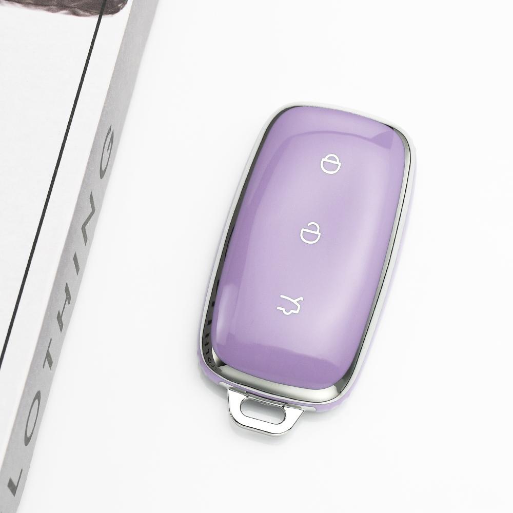 

Tpu Auto Keyless Car Remote Key Case Keychain Protection Cover Bag For Geely Galaxy Ex5 L6 L7 E8 Shell Holder Fob Accessories