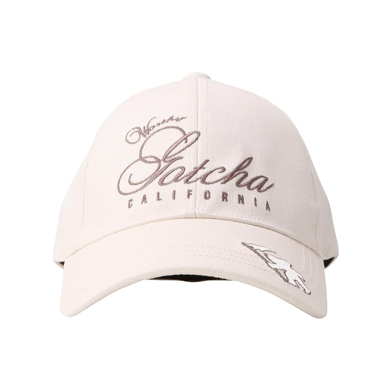 

[Gotcha golf] Back rubber easy Adjust cap free size hat golf cap men s ladies 243GG8703 off white F