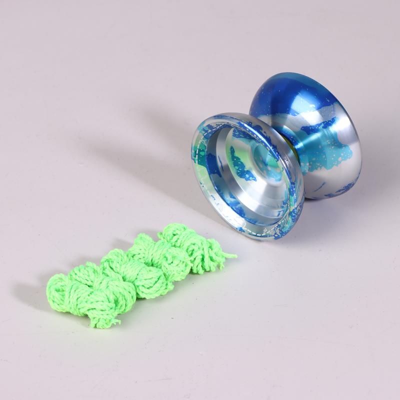 Start Your Competitive Journey with our Alloy Yoyo Ball Set; Perfect for Kids and Professionals; Comes with 5 extra Ropes