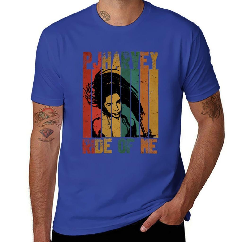 Vintage Pj-harvey - Ride of Me T-Shirt Oversized T Shirt for a Boy Blanks T Shirts for Men Pack