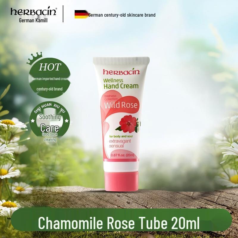 Herbacin Rose & Chamomile Hand Cream 20ml