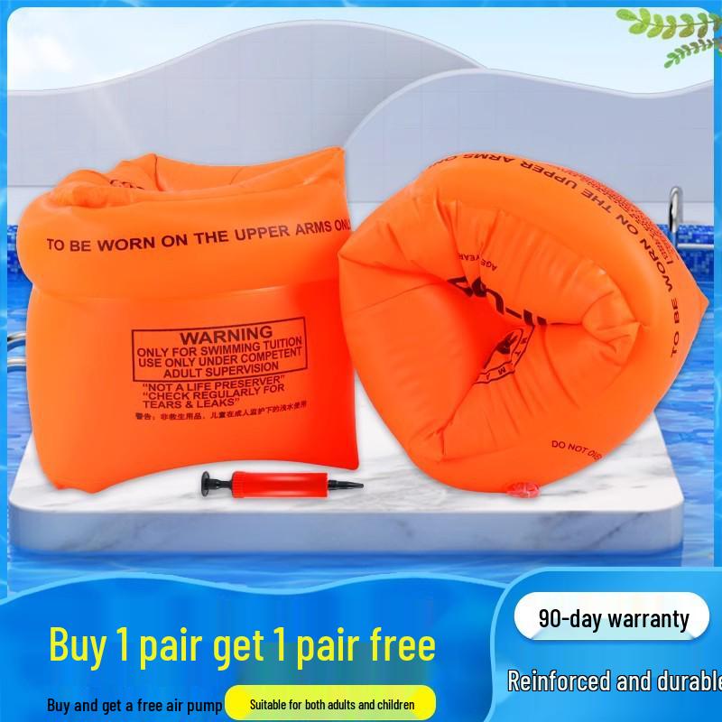 Adult Swim Float Sleeves - Buoyancy Aid Water Wings for Men & Women