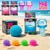 Needoh Fuzz Ball Qualle Squishy Blind Box Serie Verschiedene Farben Niedliche Quallen-Formgebung Stressabbau Entspannung Lustiges Spielzeug Geschenk