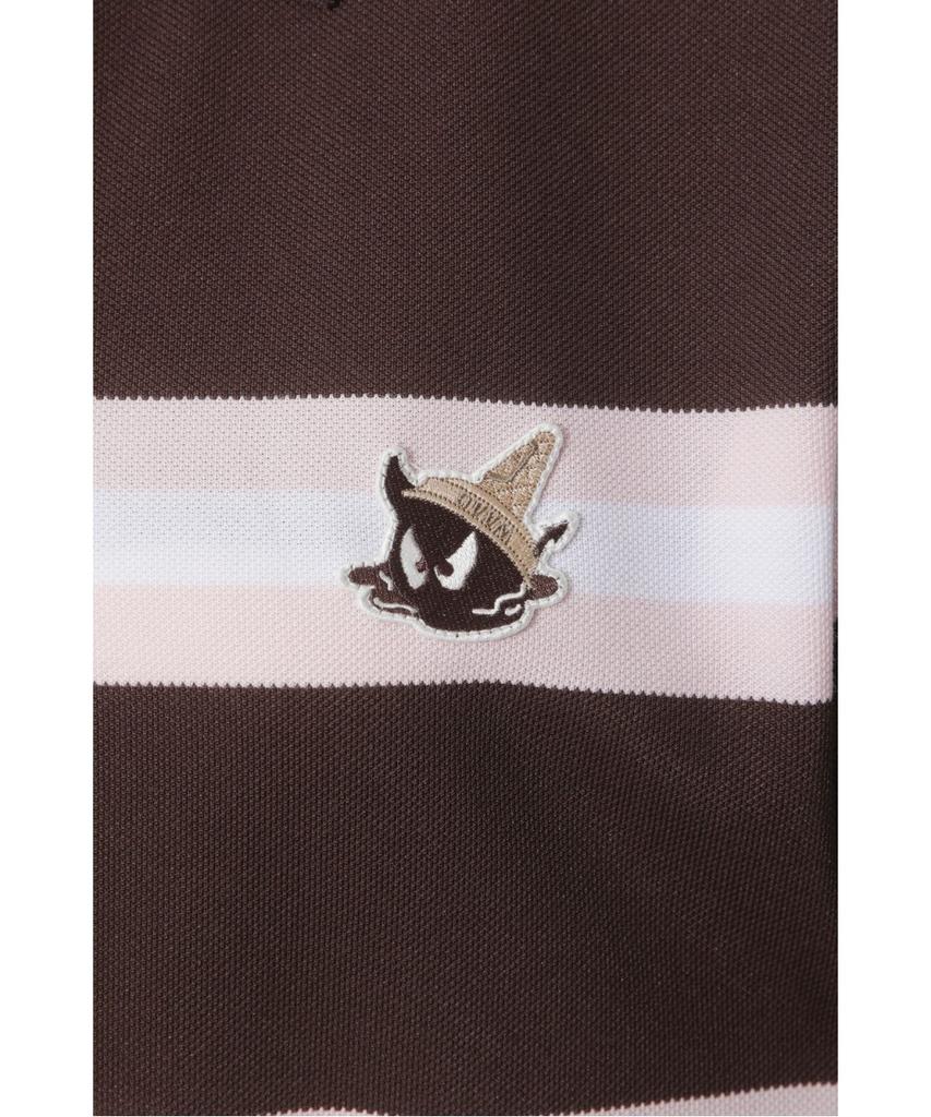 WAAC Women Stripe Loose-Fit Polo Wwtcm26503Brd