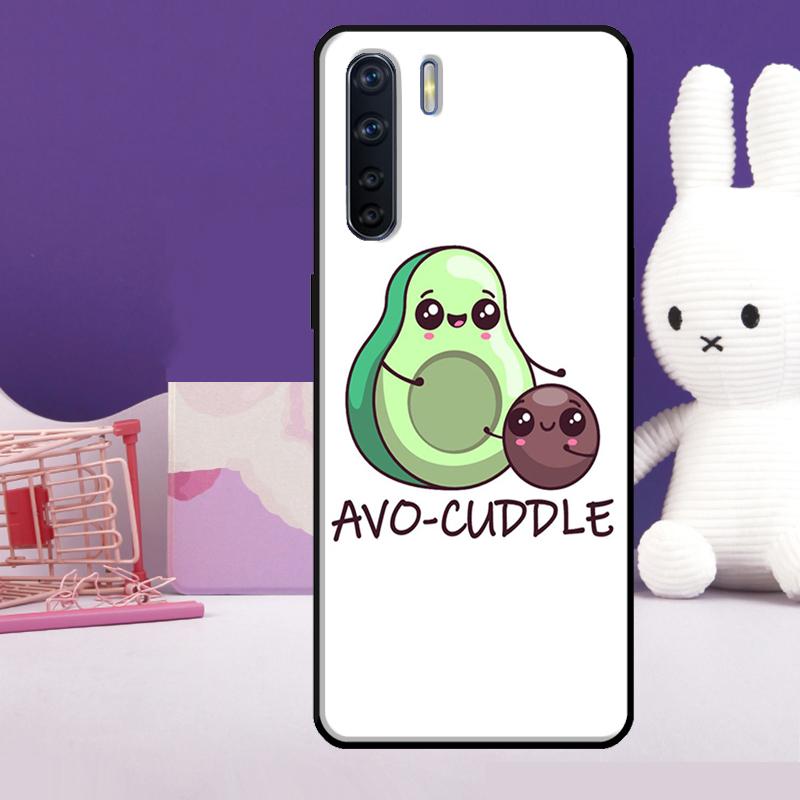 Lovely Avocado Case For Oppo A5 Pro A15 A17 A57 A77 A18 A38 A58 A78 A98 A94 A74 A54 A40 A60 A80 A16 A76 A96