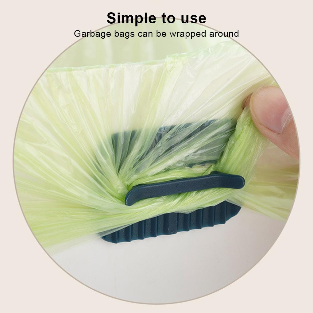 4 Pieces Trash Garbage Bag Holder Clip Rubbish Bags Fixing Clips Home Living Room Office Bedroom Kitchen Bathroom