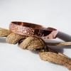 1Women's Pure Copper Bracelet, Cuff Bracelet Suitable for Daily Wear and Party Gifts, Pure Copper Without Coating