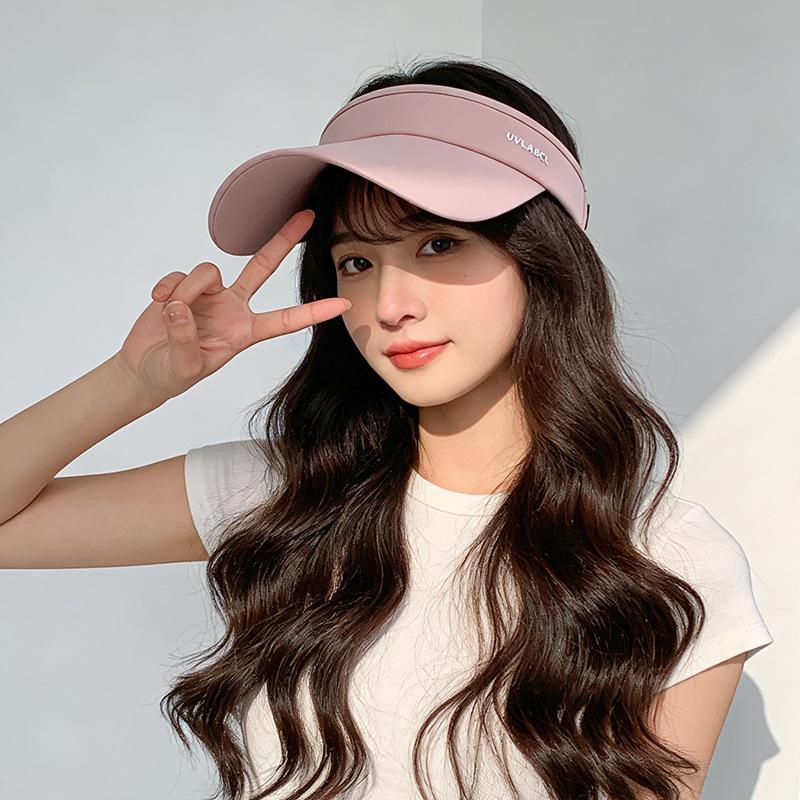 Marathon summer sun protection visor tennis empty top duck tongue sun hat tide