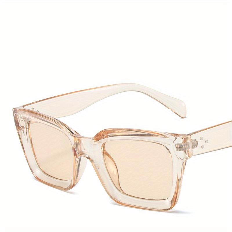 

Мужские квадратные солнцезащитные очки модные женские маленькие оправы ретро уличная фотография кошачий глаз дизайнерские вогнутые очки с рисовыми ногтями