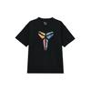 Max90 SS25 Kobe Locker Einfaches Bequemes Kurzarm-T-Shirt Herren Tops Schwarz HJ3423010