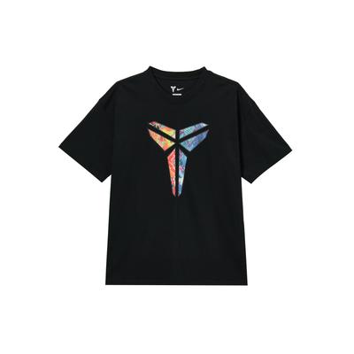 Max90 SS25 Kobe Locker Einfaches Bequemes Kurzarm-T-Shirt Herren Tops Schwarz HJ3423010