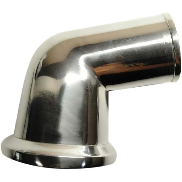 Upgraded 15° Swivel Polished Water Neck Thermostat Housing for Chevrolet SBC BBC Small Block Big Block for Chevy 283 302 305 327 350 383 396 427 454