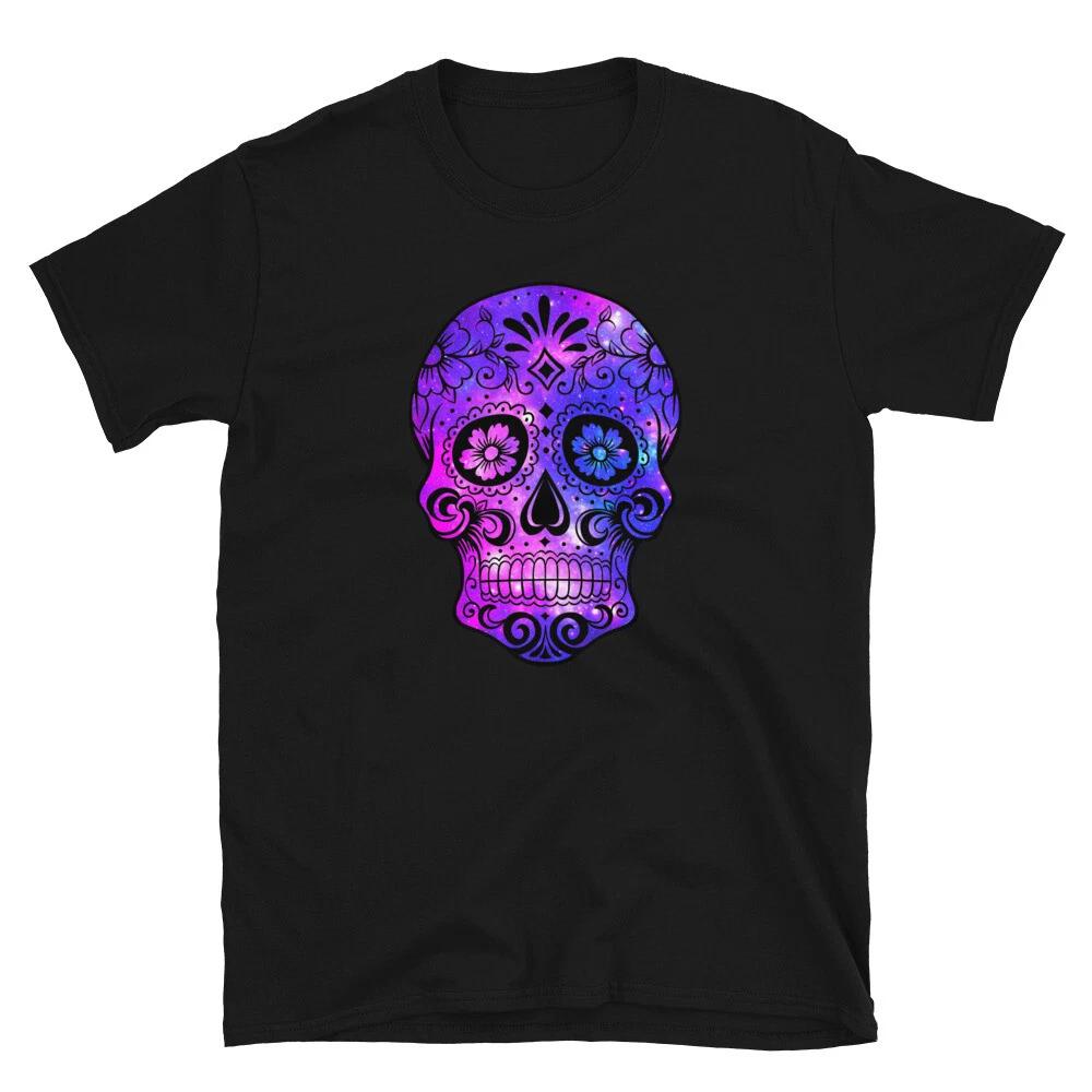 Skull Wild Trippy Hippy Space T-Shirt XL