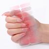 16Tips Gradient Baking-Free Nail Stickers Glitter Auroras Nail Polish Strips Full Cover Manicure Decoration Nail Art Decals