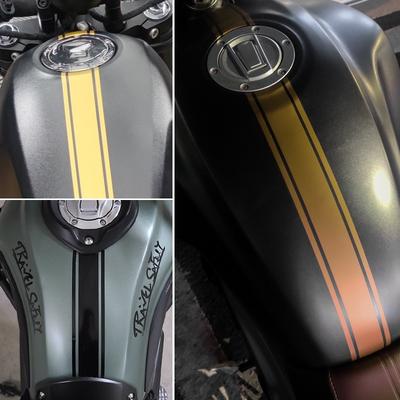 Autocolant Rezervor Combustibil Motocicletă DIY Decal Strip Rezervor Decal Autocolante Reflectorizante Accesorii Decorare Stilizare Motocicletă 50*4.5cm