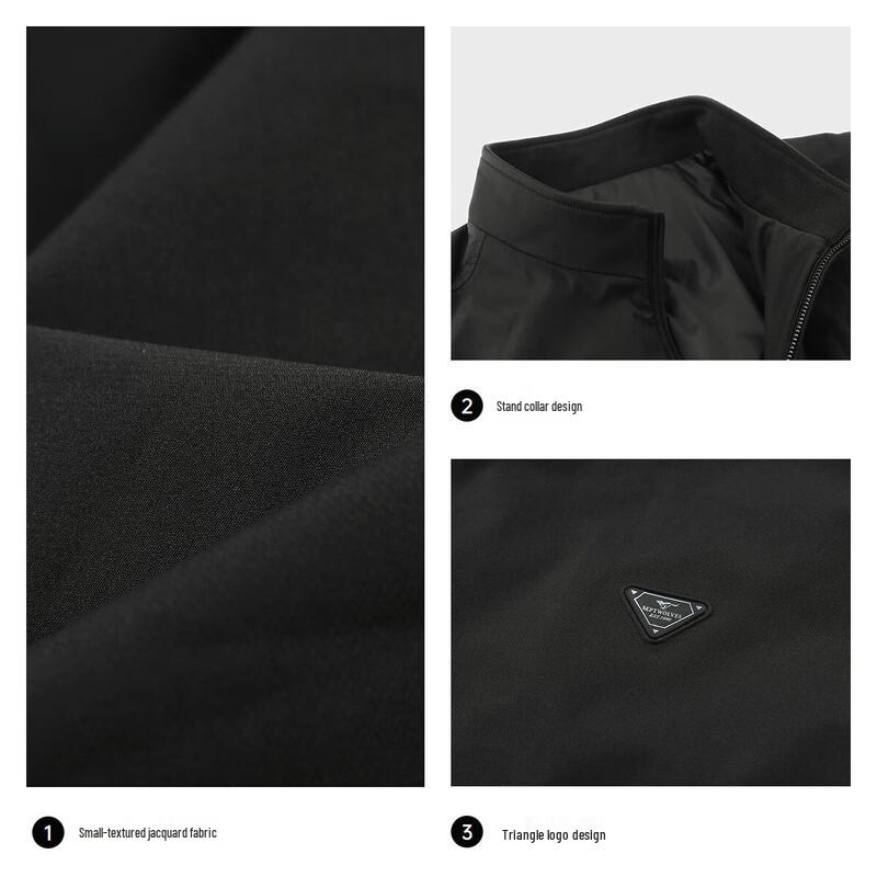 SEPTWOLVES Men's Stand Collar Graphene Insulated Jacket
