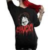 Childs Play Unisex Adult Chucky Dripping Logo Back Print T-Shirt