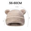 Winter Bear Ear Cap Warm Fisherman Cap Women Outdoor Basin Cap