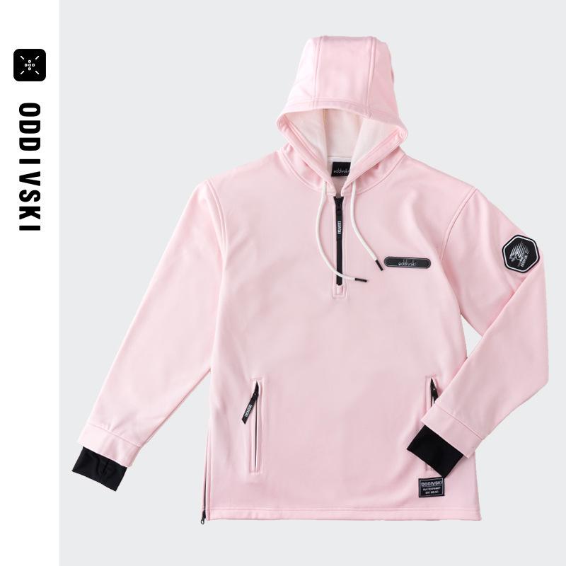 Oddivski Women's Soft Shell Ski Suit: Windproof Waterproof Hoodie Snowboard Jacket