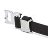 DakS Black Dd Silver Buckle Leather Women S Belt