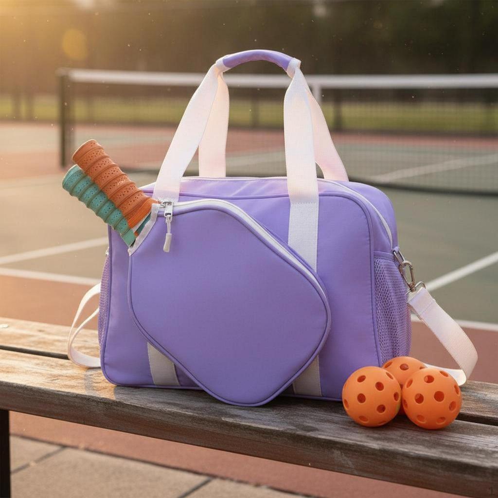 Pickleball Bag Versatile Carrying Options Badminton Racket Large Capacity for Women, Men, Gym