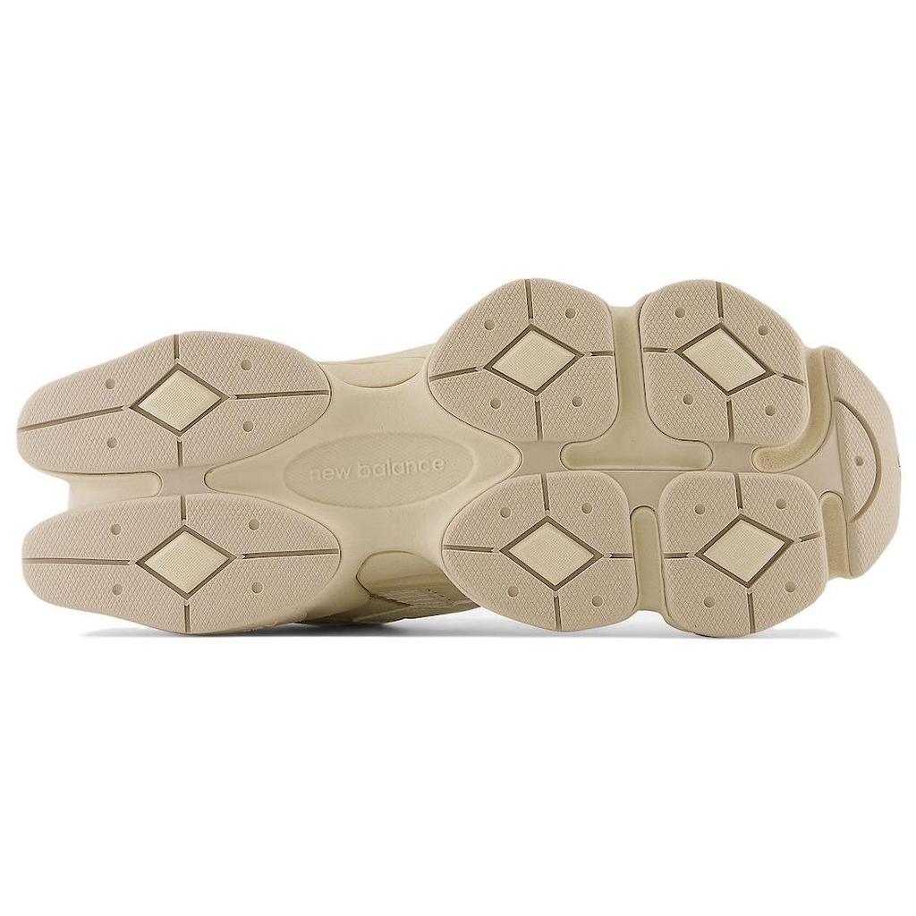 New Balance 9060 Turtledove Schwarz Unisex Sneakers Creme Silber-Metallic U9060DUA