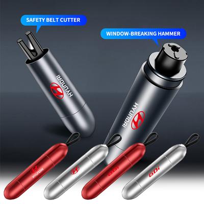 2 In 1 Car Mini Safety Hammer Seat Belt Cutter Life-Saving Window Breaker For Hyundai I20 I10 Sonata I40 Santafe IX35 I30 Accent CC5