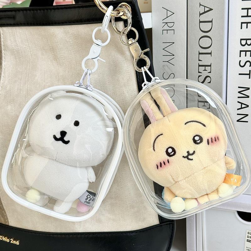 

Сумка для куклы Чиикава 10 см: Чехол-подвеска на заказ и ПВХ дисплей для ита-бэга Pink Bare Bag