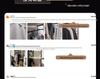 Metal Walk-In Wardrobe: Floor-Standing Clothes Rack, Open Garment and Hat Rack, Bedroom Shelf Assembly