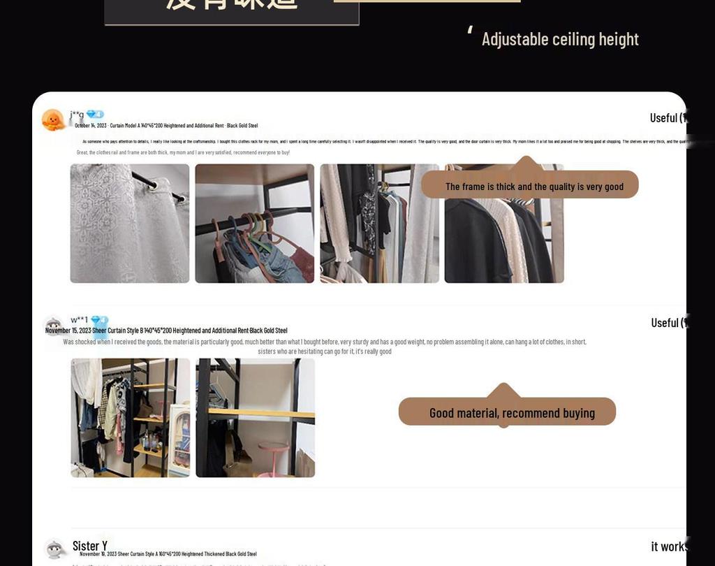 Metal Walk-In Wardrobe: Floor-Standing Clothes Rack, Open Garment and Hat Rack, Bedroom Shelf Assembly