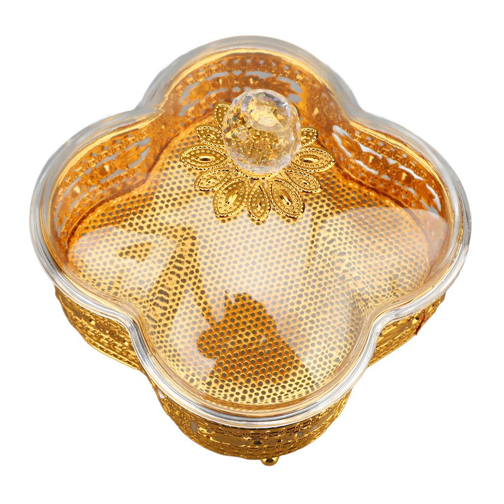 Decorative Jar Box Retro European Acrylic Small Jar for Jewelry Gift