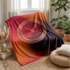 Eintracht Frankfurt Football Print Flannel Blanket, Soft Warm Lightweight Throw Blanket for Sofa Bed Camping
