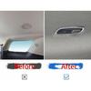 Rear Roof Reading Lamp Frame Decor Trim For Kia Carnival 2022-2023 Matte Silver