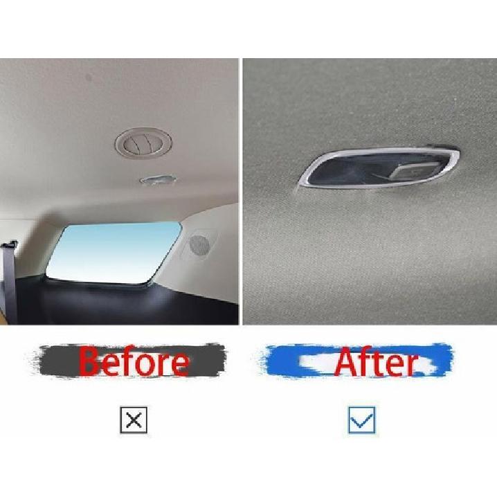 Rear Roof Reading Lamp Frame Decor Trim For Kia Carnival 2022-2023 Matte Silver