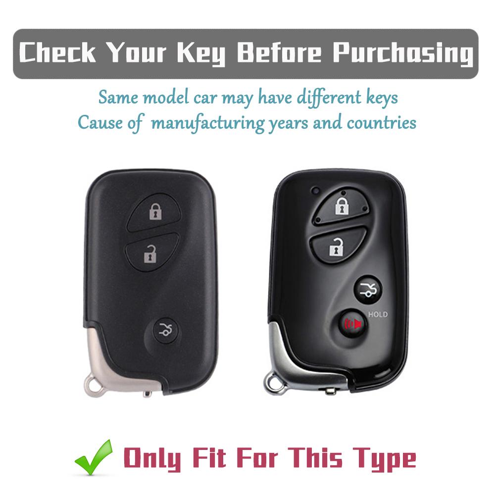 Anti-Scratch Key Holder For Lexus Es350 Rx270 Is250 Ct200H Gs300 Ls460 Gx460 Gx400 Is300C Es240 450H 460H Tpu Car Key Case Cover