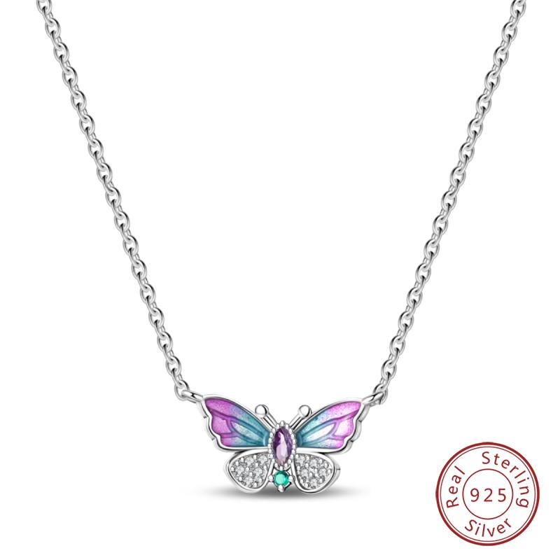 Necklace 925 Silver Cross Moonlight Guardian Dreamcatcher Necklace For Women Fashion Birthday Anniversary Jewelry Gifts