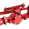 Metal Front and Rear Axle Assembly Chassis Upgrade and Reinforcement Increased Weight for 1/24 Axial SCX24 RC Car Toy Parts